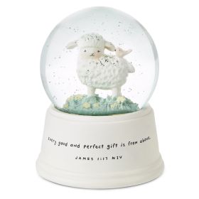 Little Lamb Musical Water Globe