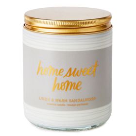 Home Sweet Home Scented Single-Wick Candle