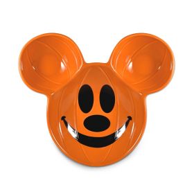 Mickey Mouse Jack-o'-Lantern Chip & Dip Bowl