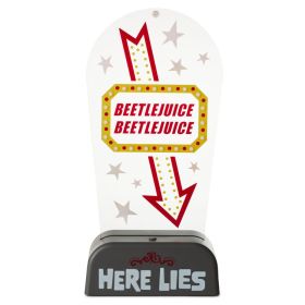 Beetlejuice™ Light-Up Tabletop Sign, 10.5"