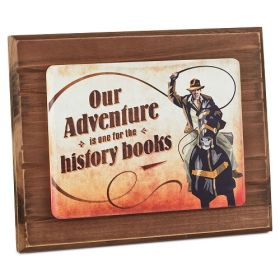 Indiana Jones™ Our Adventure Wood Sign, 11x9