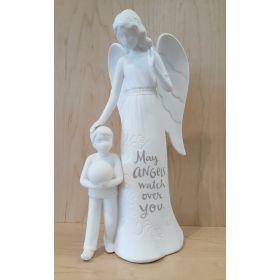Guardien Angel With Boy