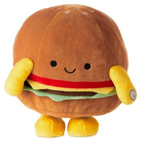 Hamburger Plush With Sound and Motion, 10"