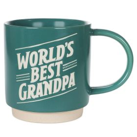 World's Best Grandpa Teal Mug, 16 oz.
