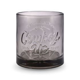 Yellowstone Dutton Ranch Cowboy Up Lowball Glass