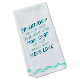 Parenthood Quote Funny Kitchen Towel