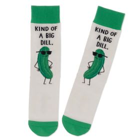 Kind of a Big Dill Novelty Crew Socks