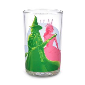 Wicked Elphaba & Glinda Collectible Glass, 13.5 oz