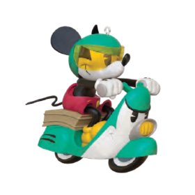 Dashing All the Way Disney Mickey Mouse