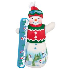 Snowtop Lodge Ollie U. Halfpipe Ornament