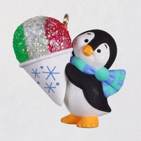 2014 Hallmark Keepsake Ornament Merry Makers Set of 4 Penguin Elf Frosty Loc B12 