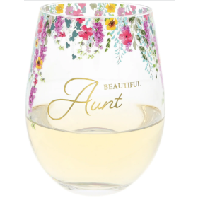 Beautiful Aunt Glass