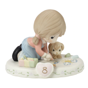 Precious Moments Growing In Grace Age 8 Brunette