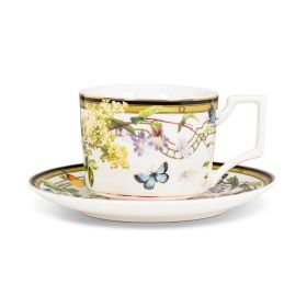 Butterfly Garden Cup & Saucer Set
