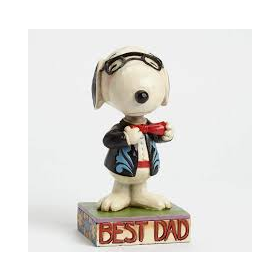 Jim Shore: Snoopy Best Dad Figurine