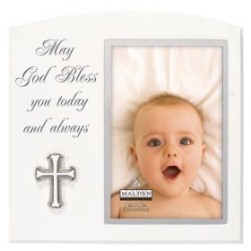 May God Bless Baptism Picture Frame, 6x4