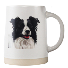 Border Collie Mug, 20 oz