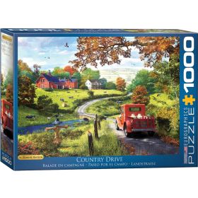 EuroGraphics The Country Drive 1000-Piece Puzzle