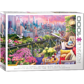 Eurographics NY Rooftop Garden 1000 Piece Puzzle