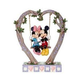 Jim Shore: Mickey & Minnie On Swing