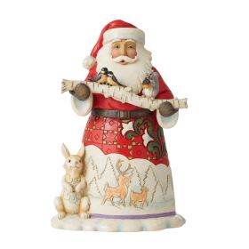 Jim Shore: Happy Christmas to All Santa Figurine