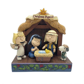 Jim Shore: Christmas Pageant Peanuts Figurine