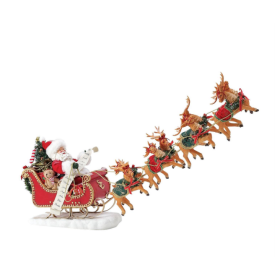 Possible Dreams: Snowy Sleighride Figurine