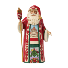 Jim Shore: Hungarian Santa Figurine