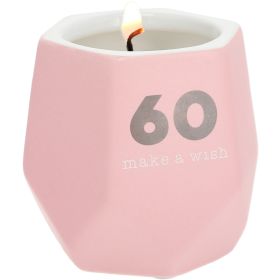 60 Birthday Soy Candle