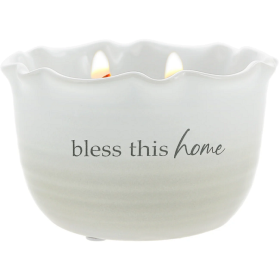 Bless This Home Candle