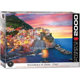 Eurographics Manarola at Dusk 2000 Piece Puzzle