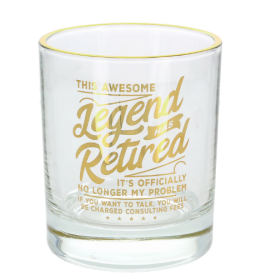 Retired 8 oz Glass