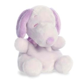 Palm Pals Purple Snoopy Plush