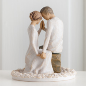 Willow Tree: Around You Cake Topper