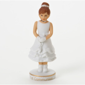 Growing Up Girls: 1st Communion Brunette