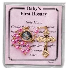 Baby Rosary Pink